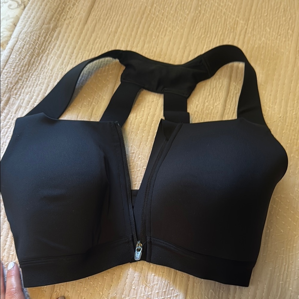 All in Motion Black High-Impact Sports Bra - Picture 2 of 5